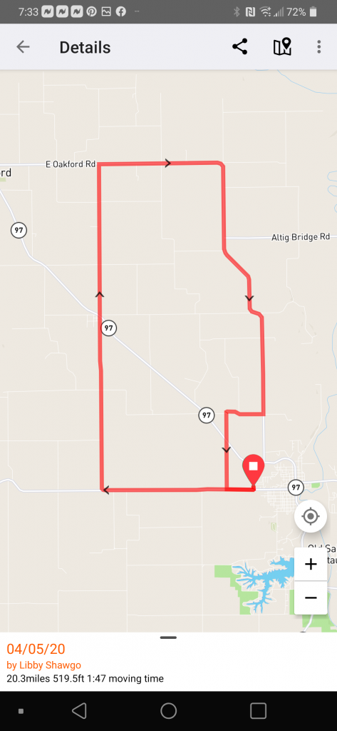 bike route map