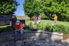 Wayside Pollinator Waystation Planting, June 12